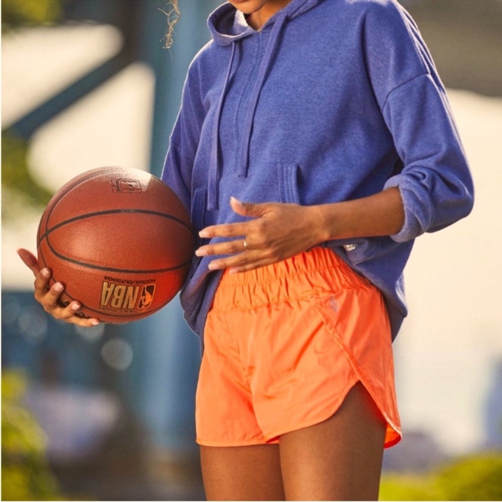Free People Movement Way Home Shorts Orange Size Medium Used
